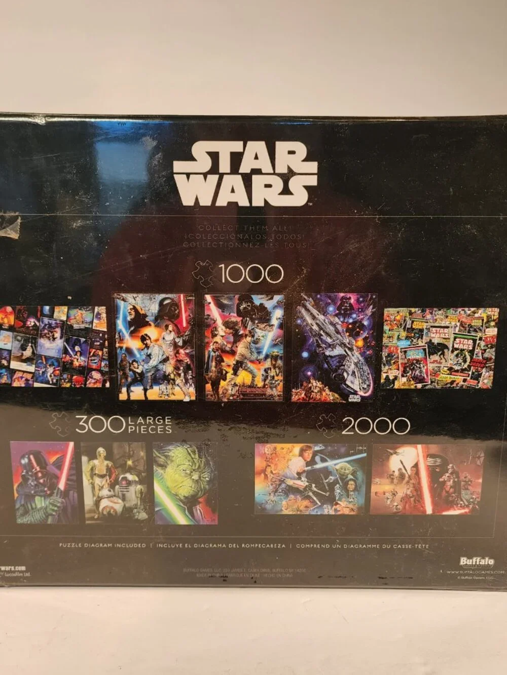 MINT IN BOX Star Wars puzzle collection Original Trilogy
